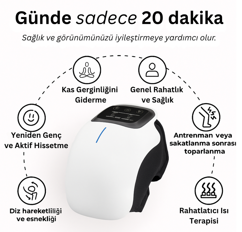 Rahatya™ - Diz Masaj Aleti